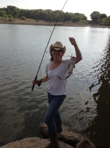 My first catch of the season. And it was delicious!